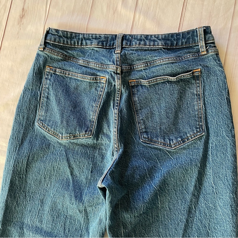 Abercrombie & Fitch The 90s Relaxed Jeans Women’s 32 | 14 R High Rise Curve Love - Picture 9 of 15